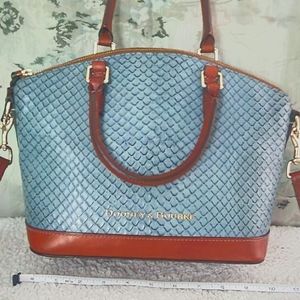 Blue Alligator Skin Dooney and Bourke PurseListing